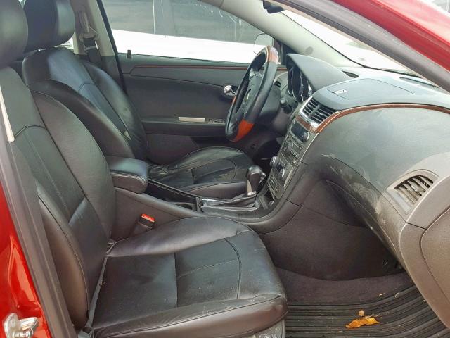 1G1ZE5E04CF248762 - 2012 CHEVROLET MALIBU LTZ 勃艮第红 照片 5