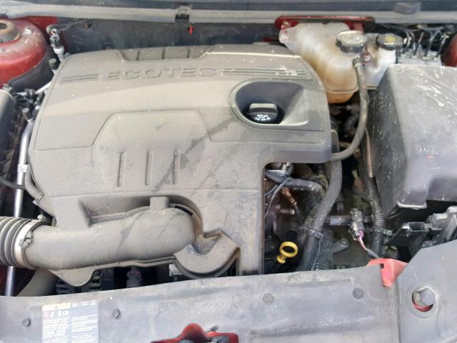 1G1ZE5E04CF248762 - 2012 CHEVROLET MALIBU LTZ 勃艮第红 照片 7