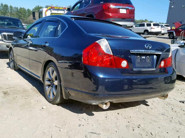 JNKAY01F46M263818 - 2006 INFINITI M35 BASE BLACK photo 3