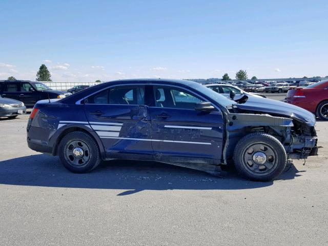 1FAHP2MTXDG204564 - 2013 FORD TAURUS POL BLUE photo 10