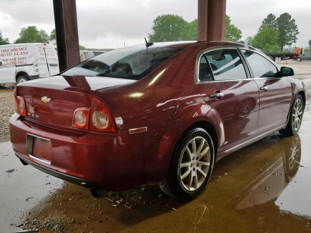 1G1ZE5E71AF257364 - 2010 CHEVROLET MALIBU LTZ წითელი ფოტო 4