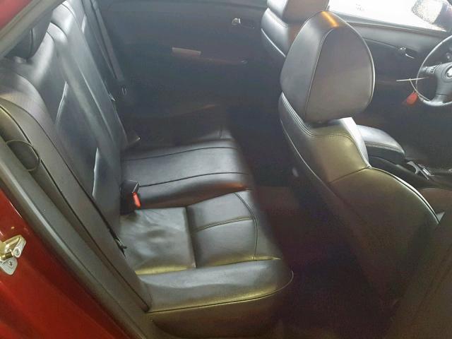 1G1ZE5E71AF257364 - 2010 CHEVROLET MALIBU LTZ წითელი ფოტო 6