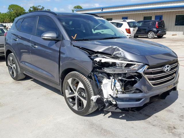 KM8J33A22GU180626 - 2016 HYUNDAI TUCSON LIM GRAY photo 1