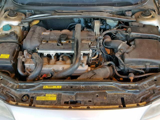 YV1SW592X62557501 - 2006 VOLVO V70 2.5T SILVER photo 7