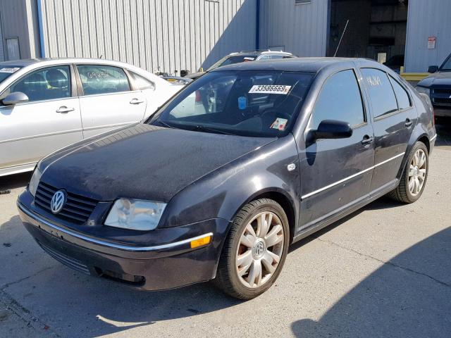 3VWSE69M75M046669 - 2005 VOLKSWAGEN JETTA GLI BLACK photo 2