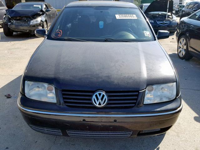 3VWSE69M75M046669 - 2005 VOLKSWAGEN JETTA GLI BLACK photo 9