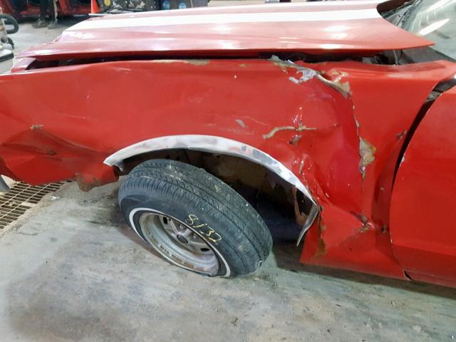 8H47H174367 - 1978 FORD RANCHERO RED photo 9