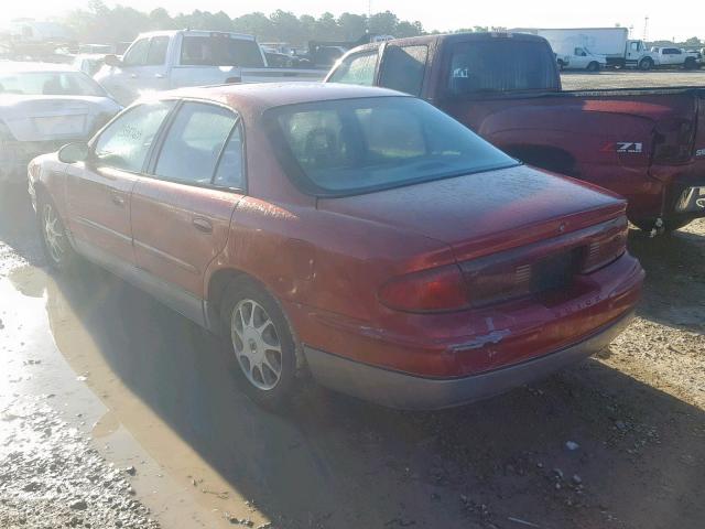 2G4WF5211W1442984 - 1998 BUICK REGAL GS RED photo 3