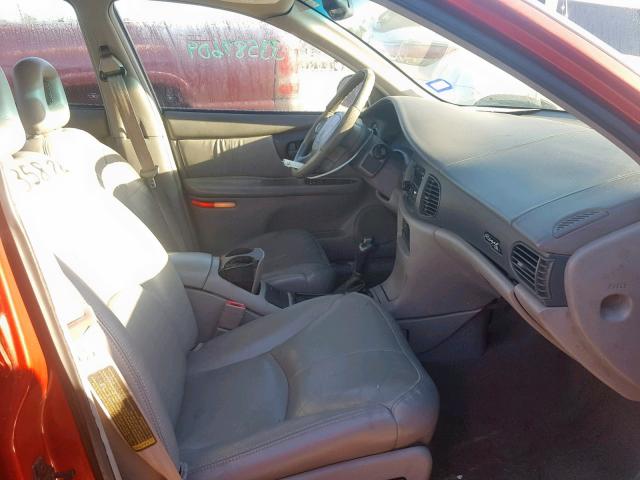 2G4WF5211W1442984 - 1998 BUICK REGAL GS RED photo 5