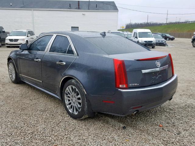 1G6DL5EG9A0146378 - 2010 CADILLAC CTS PERFOR GRAY photo 3