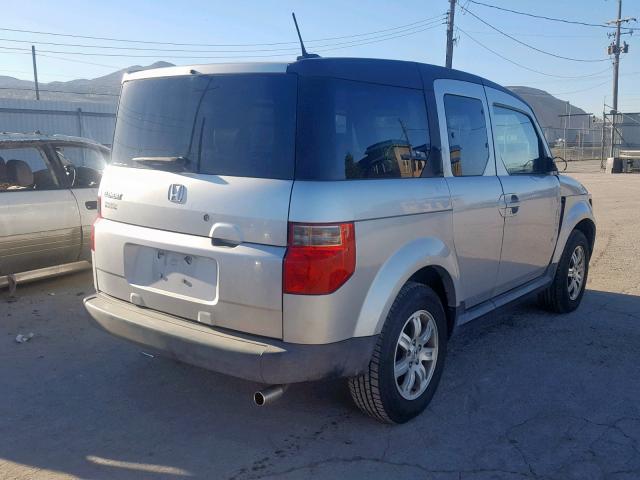 5J6YH28746L014526 - 2006 HONDA ELEMENT EX SILVER photo 4