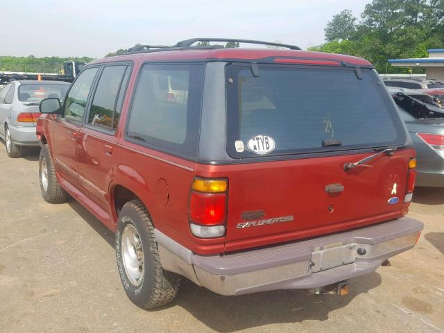 1FMDU32EXVUA14676 - 1997 FORD EXPLORER BURGUNDY photo 3