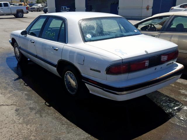 1G4HP52L7SH552291 - 1995 BUICK LESABRE CU WHITE photo 3