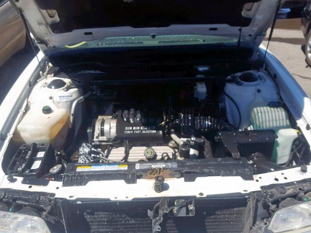 1G4HP52L7SH552291 - 1995 BUICK LESABRE CU WHITE photo 7