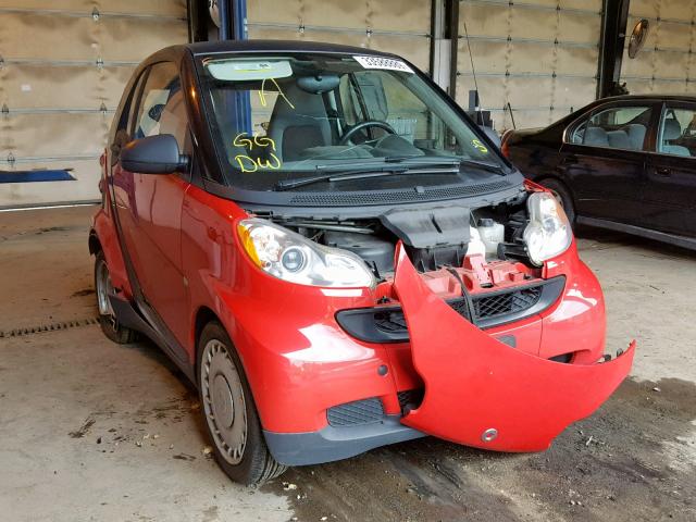 WMEEJ31X79K326316 - 2009 SMART FORTWO PUR RED photo 1