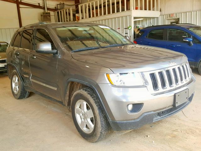 1C4RJEAGXCC151007 - 2012 JEEP GRAND CHER GRAY photo 1