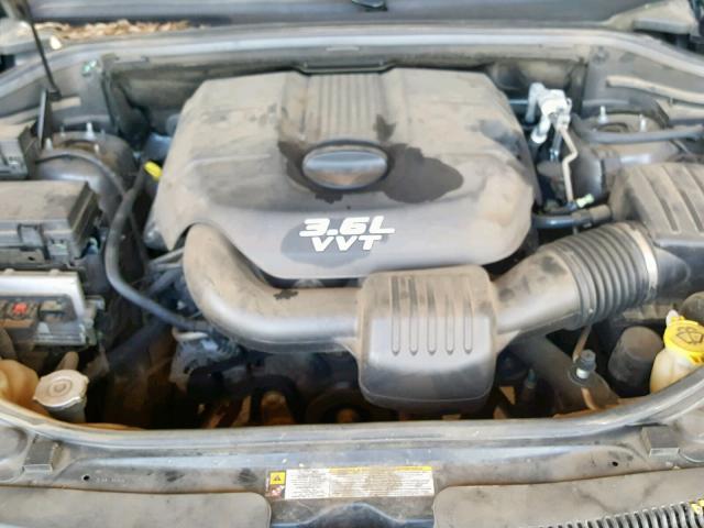 1C4RJEAGXCC151007 - 2012 JEEP GRAND CHER GRAY photo 7