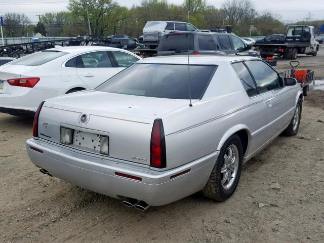 1G6ET1293YB702783 - 2000 CADILLAC ELDORADO T SILVER photo 4