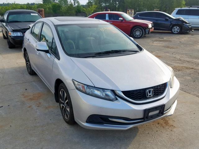 19XFB2F83DE020883 - 2013 HONDA CIVIC EX SILVER photo 1