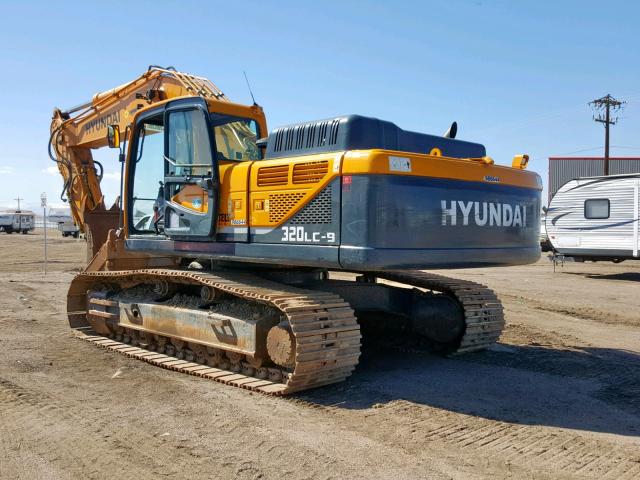 HHKHZ901JC0000300 - 2013 HYUNDAI EXCAVATOR YELLOW photo 3