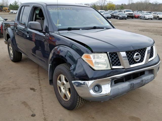 1N6AD07WX6C459821 - 2006 NISSAN FRONTIER C BLACK photo 1