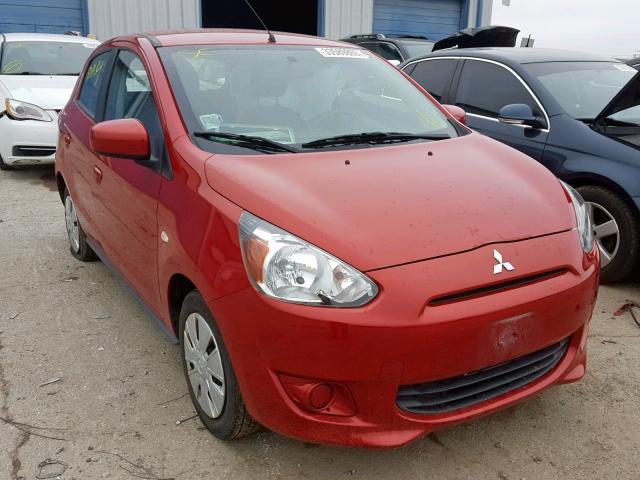 ML32A3HJ8EH015832 - 2014 MITSUBISHI MIRAGE DE RED photo 1