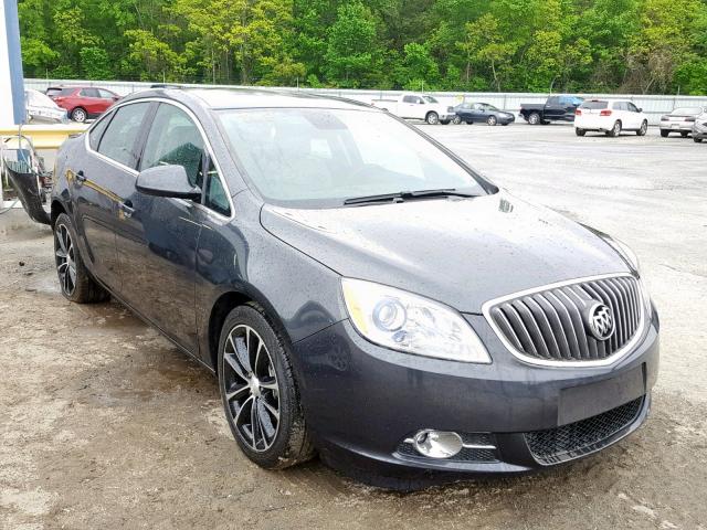 1G4PW5SK7G4172548 - 2016 BUICK VERANO SPO GRAY photo 1