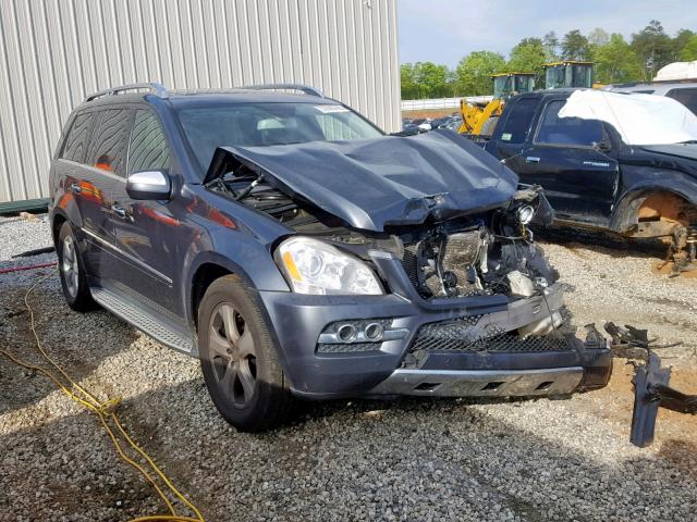 4JGBF7BE3AA593806 - 2010 MERCEDES-BENZ GL 450 4MA GRAY photo 1