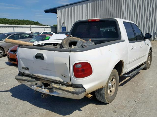 1FTRW07653KA28904 - 2003 FORD F150 SUPER WHITE photo 4