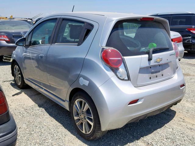 KL8CL6S06FC702148 - 2015 CHEVROLET SPARK EV 2 SILVER photo 3