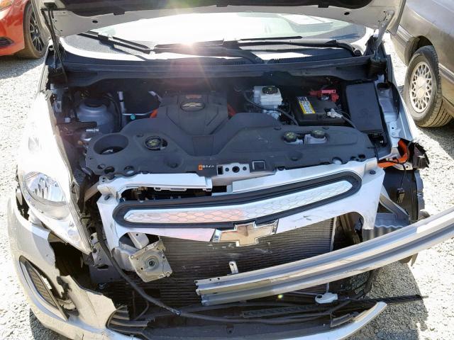 KL8CL6S06FC702148 - 2015 CHEVROLET SPARK EV 2 SILVER photo 7