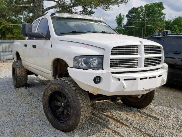 3D7KS28C35G783546 - 2005 DODGE RAM 2500 S WHITE photo 1