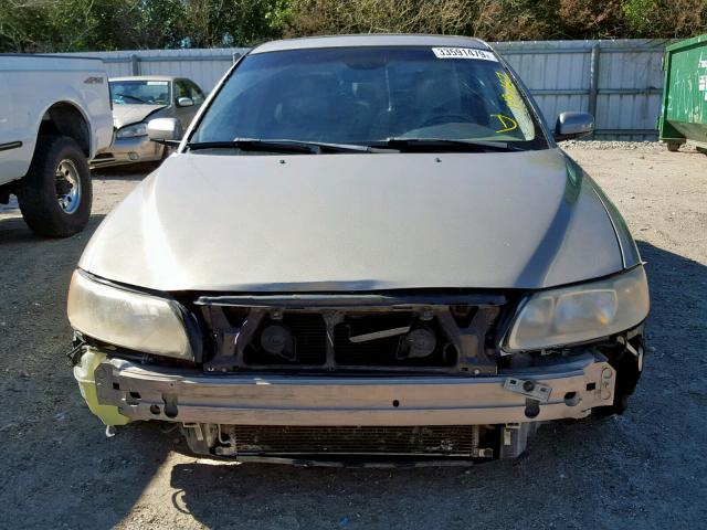 YV1RS612X52478095 - 2005 VOLVO S60 GOLD photo 9