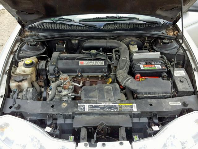 1G8ZY14762Z156596 - 2002 SATURN SC2 SILVER photo 7