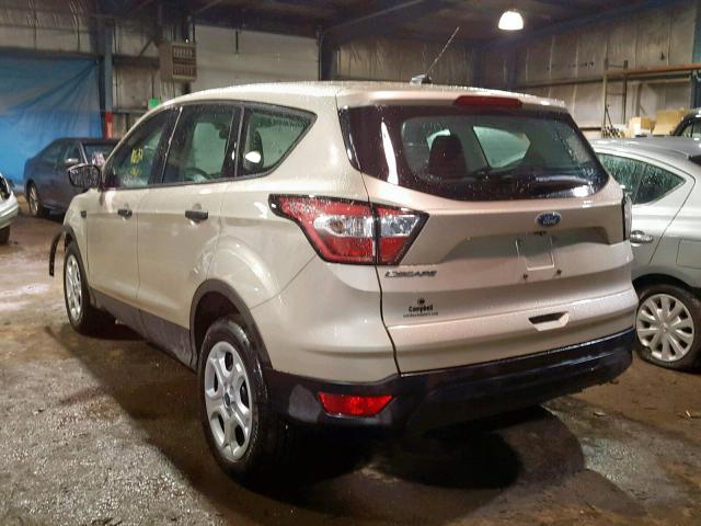 1FMCU0F74JUA53781 - 2018 FORD ESCAPE S GOLD photo 3