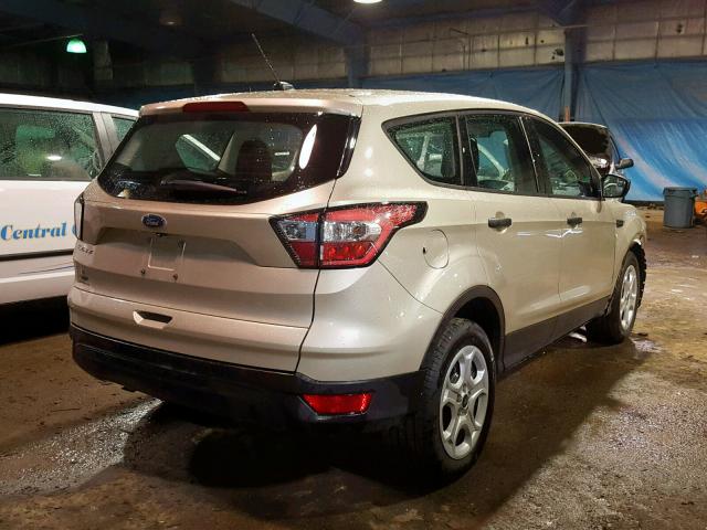 1FMCU0F74JUA53781 - 2018 FORD ESCAPE S GOLD photo 4