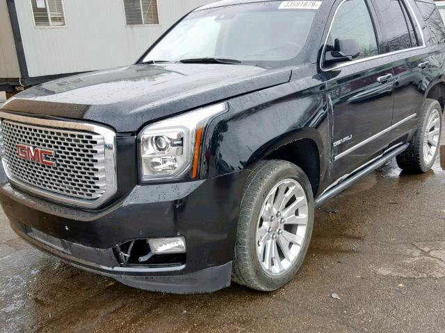 1GKS1CKJ8FR730793 - 2015 GMC YUKON DENA BLACK photo 9