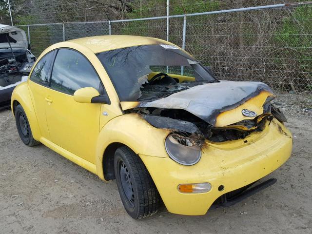 3VWCC21C01M403612 - 2001 VOLKSWAGEN NEW BEETLE Sarı foto 1