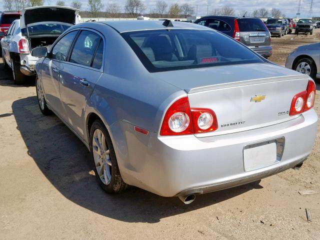 1G1ZG5E73CF345359 - 2012 CHEVROLET MALIBU LTZ SILVER photo 3