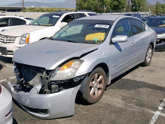 1N4CL21E69C171055 - 2009 NISSAN ALTIMA HYB SILVER photo 2