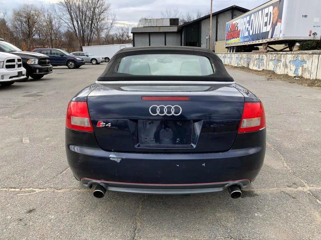 WUARL48H95K900202 - 2005 AUDI S4 QUATTRO CABRIOLET  photo 4