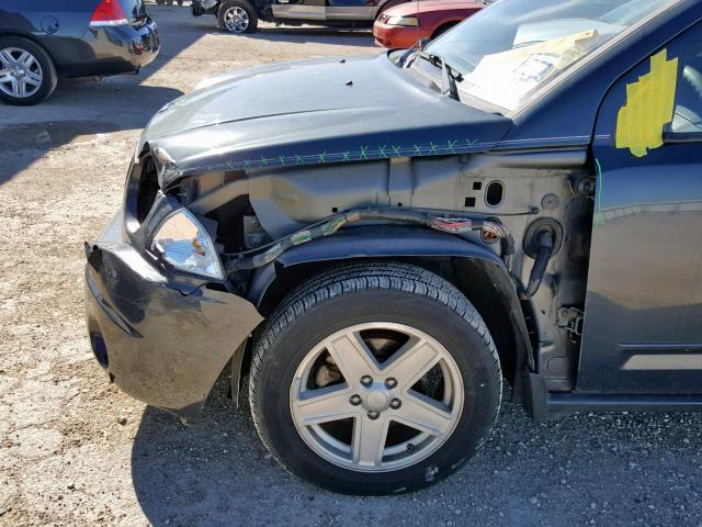 1J8FT47W88D615606 - 2008 JEEP COMPASS SP 灰色 照片 9