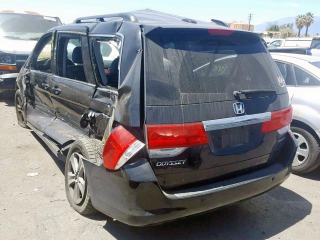 5FNRL38918B086127 - 2008 HONDA ODYSSEY TO BLACK photo 3