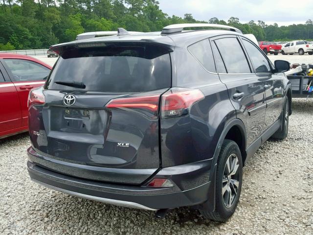 2T3WFREV7JW429621 - 2018 TOYOTA RAV4 ADVEN GRAY photo 4