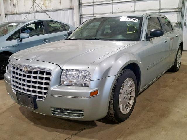 2C3KA43R96H270067 - 2006 CHRYSLER 300 BLUE photo 2