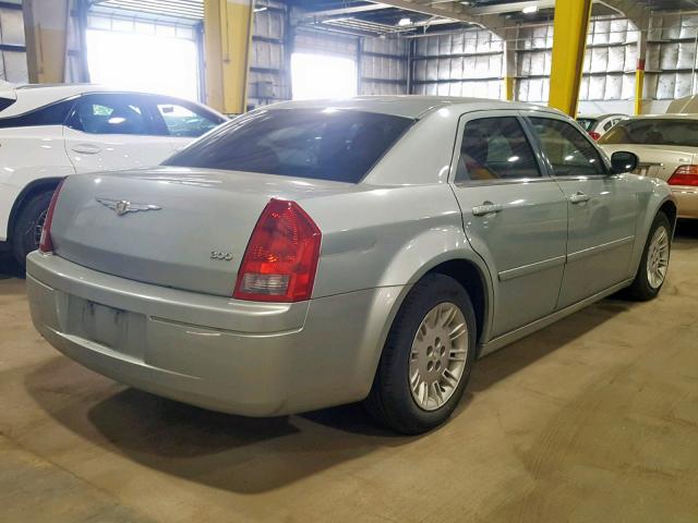 2C3KA43R96H270067 - 2006 CHRYSLER 300 BLUE photo 4