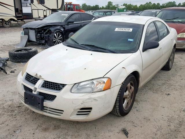 1B3EL46X14N345539 - 2004 DODGE STRATUS SX WHITE photo 2