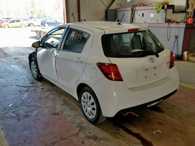 VNKKTUD3XHA073966 - 2017 TOYOTA YARIS L WHITE photo 3