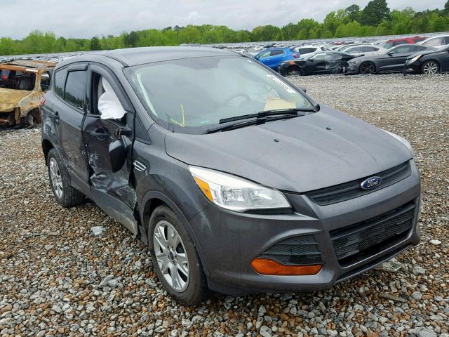 1FMCU0F72FUC20601 - 2015 FORD ESCAPE S GRAY photo 1