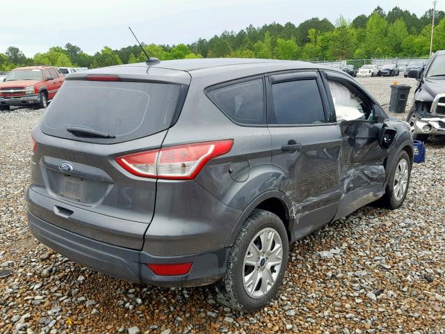 1FMCU0F72FUC20601 - 2015 FORD ESCAPE S GRAY photo 4